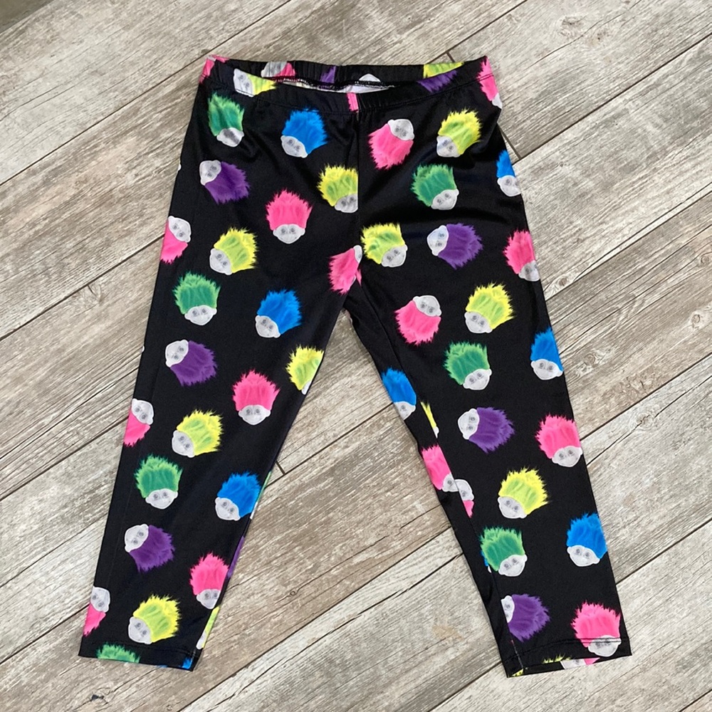 Girls troll leggings sz 14/16